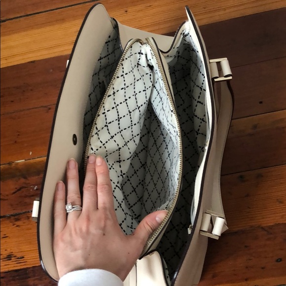 *SOLD* Ivory/Cream Kate Spade purse/bag - Picture 5 of 7